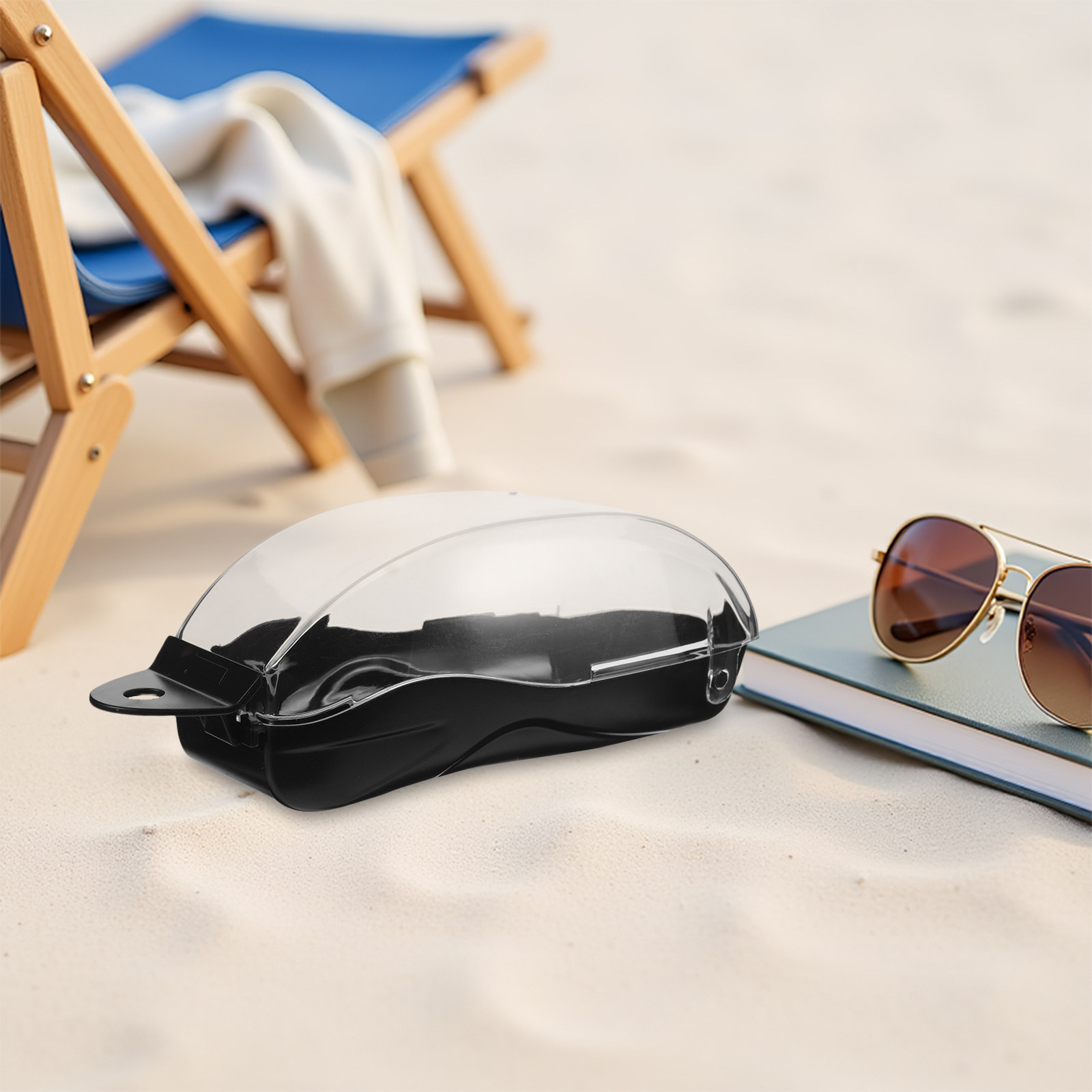 Mask Case Hard Shell - Étui pour lunettes de natation, boîte
