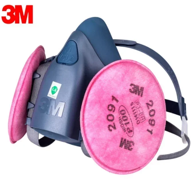 Anti Pollution Mask - Masque respiratoire 3M 7502, masque de