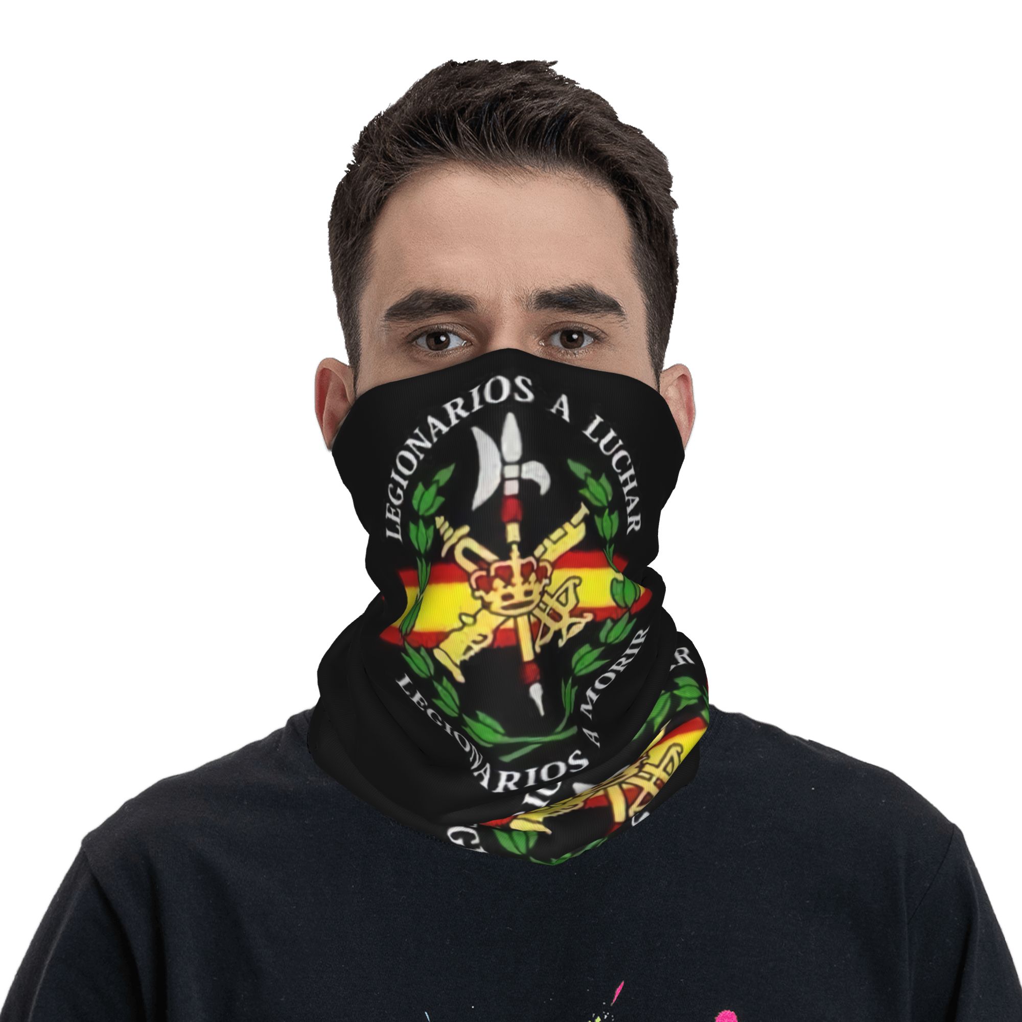 Bandana de la Légion espagnole - Neck Gaiter Face Cover avis et prix