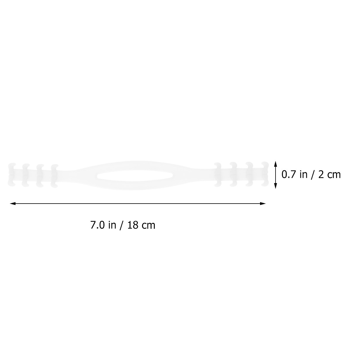 6 pièces de boucles de maintie - Mask Ear Saver Strap avis et prix