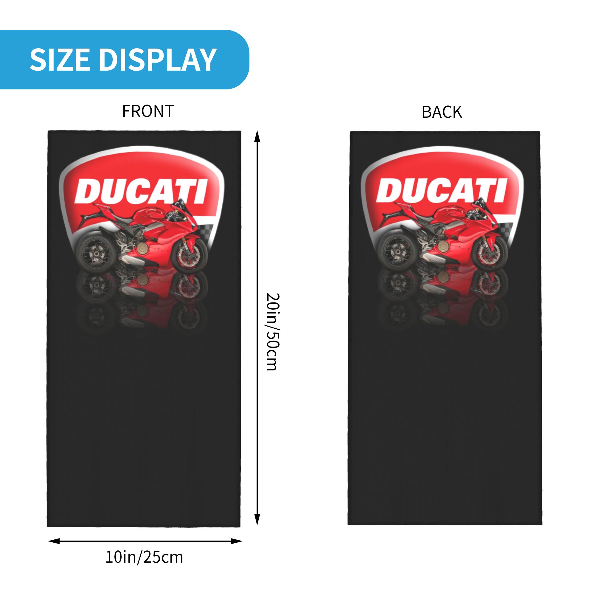 Cache-cou de course Ducati per - Neck Gaiter Face Cover avis et prix