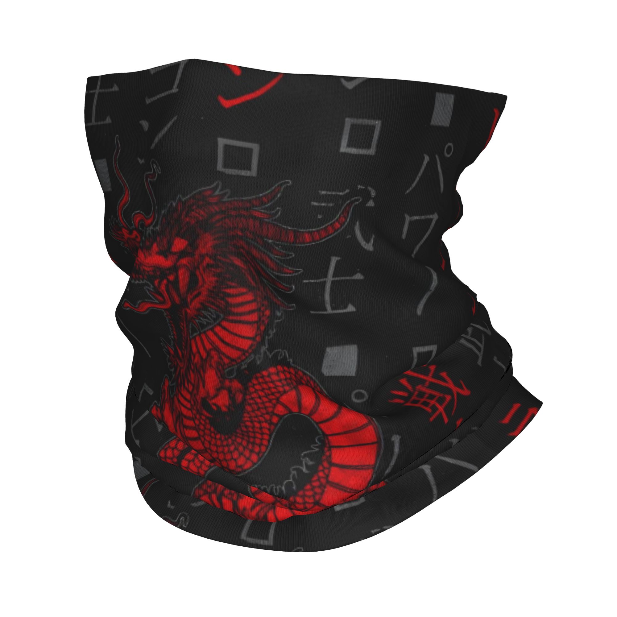 Dragon rouge Animal Bandana ca - Neck Gaiter Face Cover avis et prix
